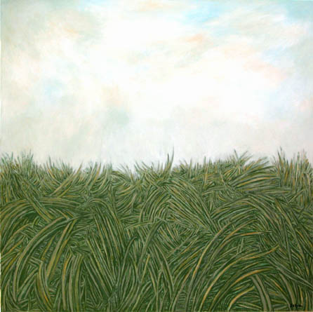 Windy Field Painting