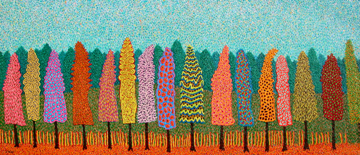 Tree Socks Painting